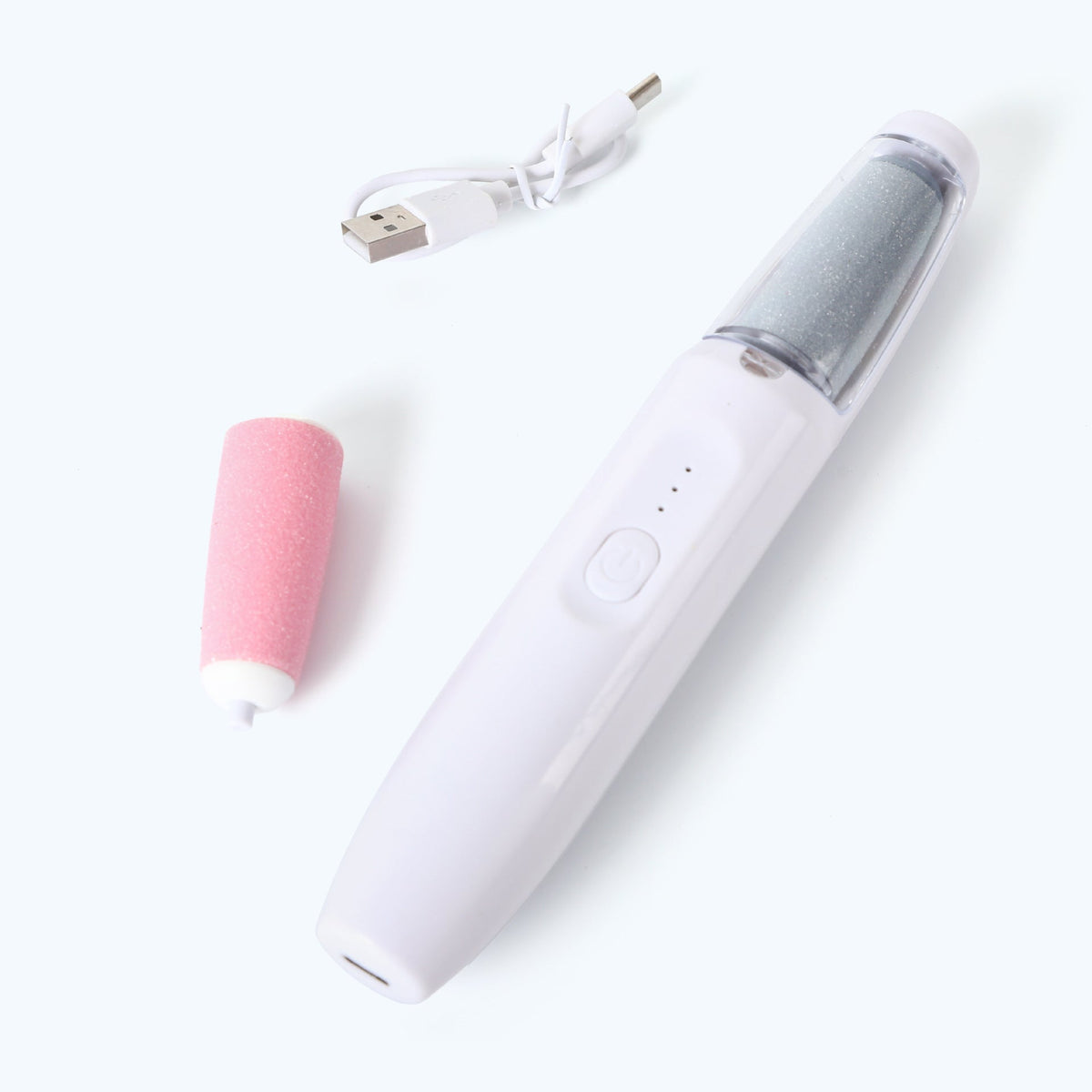 Rechargeable Electric Foot File – Smooth Heels, Anytime Anywhere