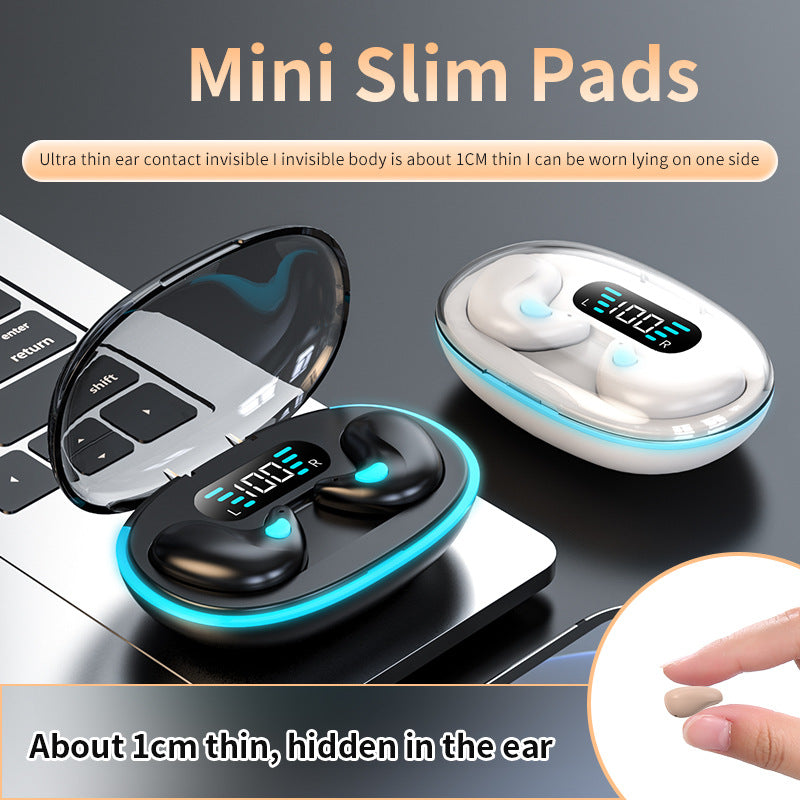 Ailsion Sleep Bluetooth Headset, Ailsion Earbuds For Sleeping, in-Ear Noise Cancelling Earphones