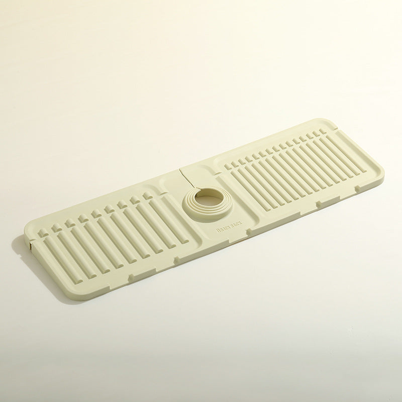 Faucet sink mat