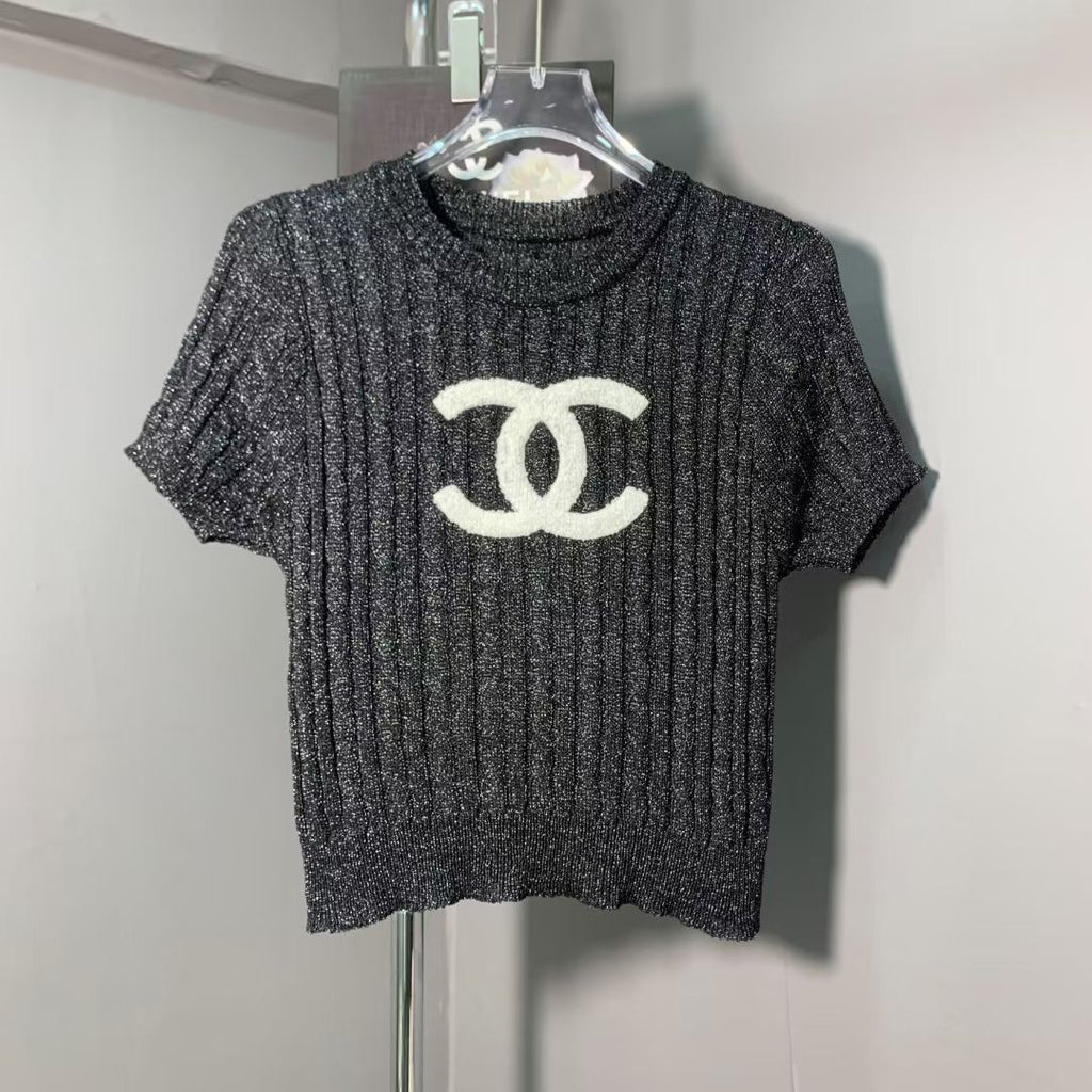 New White and Black women's T-shirtPD052025012203