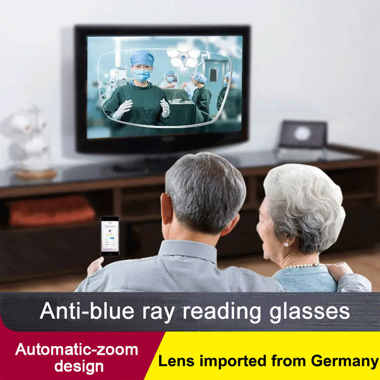 Auto-Focus Glasses 🌟 The lens power automatically adjusts between 100 to 700 degrees to suit your vision needs 🌟 Suitable for various face shapes and stays secure even during vigorous activities 🌟