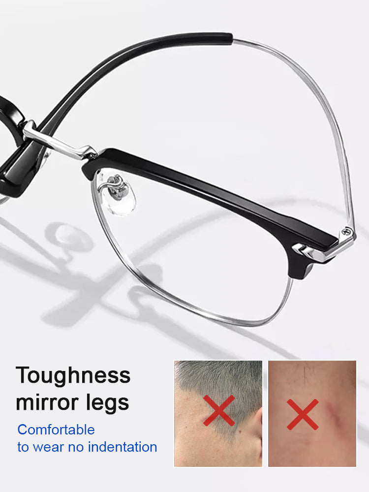 🔥Transform Your Vision with Revolutionary Auto-Zoom Glasses【Auto-focus blue light blocking reading glasses】