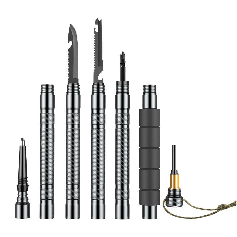 Folding multifunctional trekking pole