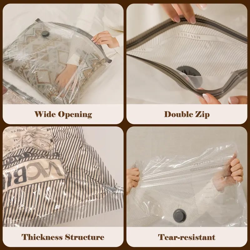 ⏳Limited-time 50% off⏰✨X7 Cordless Travel Vacuum Bag