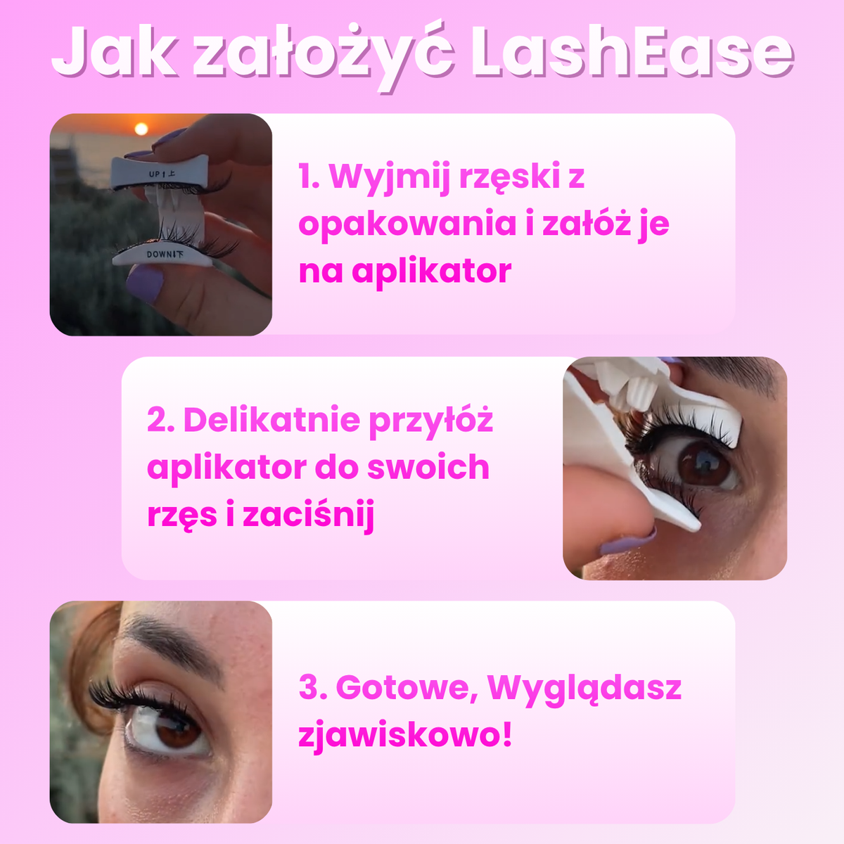 Magnetic Eyelashes + FREE APPLICATOR