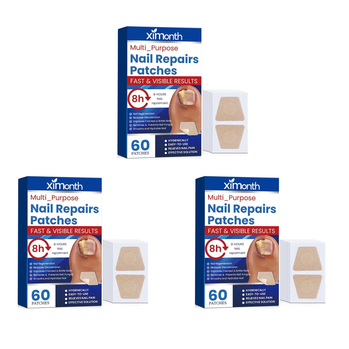 Fungus Nail Repair Patches 60pcs
