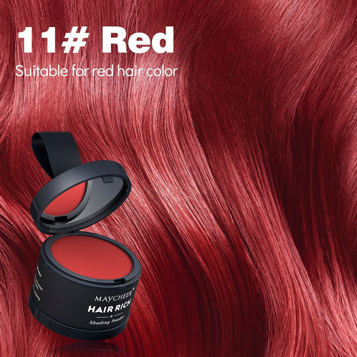 Hairline filler powder, a magical tool for shaping and filling the forehead, waterproof and sweatproof.