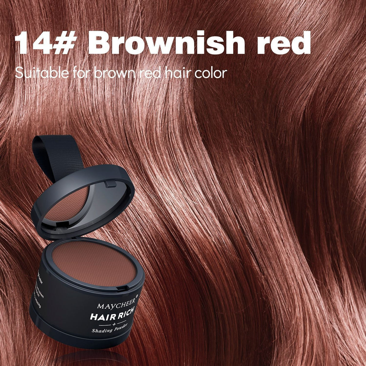 Hairline filler powder, a magical tool for shaping and filling the forehead, waterproof and sweatproof.