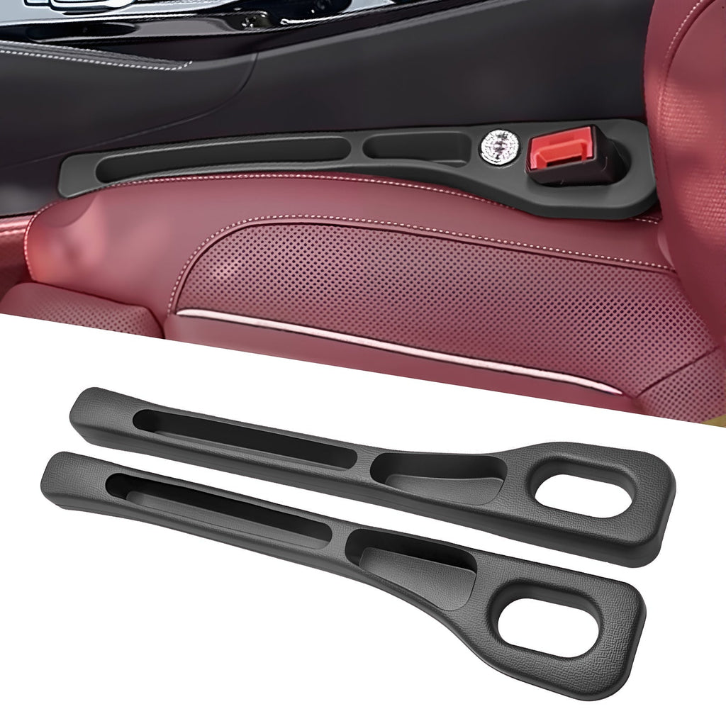 Eptchn Car Seats Gap Filler Dual with Belt Slot